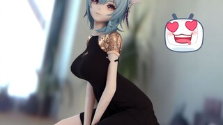 [Genshin Impact] Yura tunggangi aku🥵[4K/Fabric]