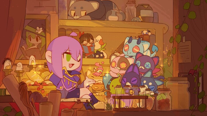 【Komisi Animasi】Rumah Boneka Penyihir