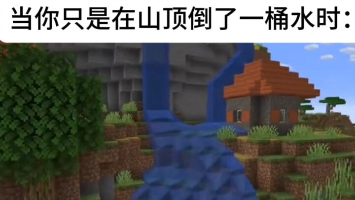 Minecraft: Redstone washed away, heart stops for a second!