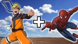 Naruto Characters In Spider Man Modes
