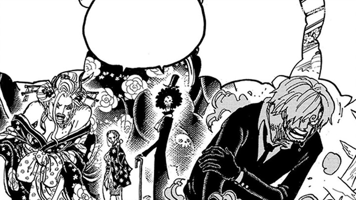 One Piece Chapter 1005: Sanji rarely asks for help! Robin comes to the rescue! Momo will definitely 