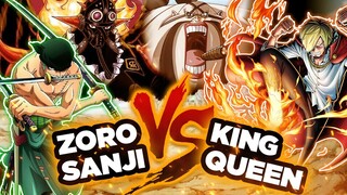 Sanji-Zoro Vs King-Queen Sanji Là Cyborg? Bộ Đôi Thiên Tai King & Queen Thật Sự Mạnh? One Piece 1025