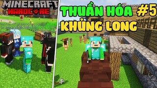 Minecraft: Bộ lạc cổ đại #5: Mình thuần hóa khủng long và sản sinh nhiều em bé hơn cho bộ lạc