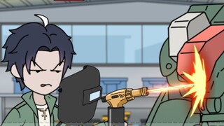 "Amazing Welder" Episode 8 - Let me, a welder, build a five-meter mecha?