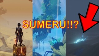 SUMERU MAPs ALREADY LEAK in 1.0!!?  DENDRO nation Will be insane HUGE...| genshin impact