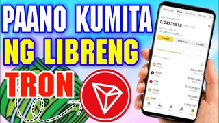 PAANO KUMITA NG LIBRENG TRON! FREE 8,000 TRX UPON REGISTER! | NEW EARNING SITE