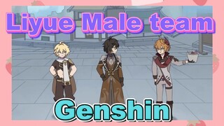 Liyue Male team