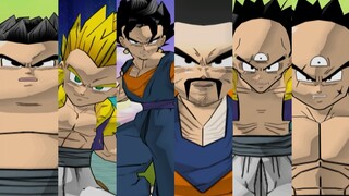 All Failed Fusions, Fusions, & Fusions Ultimate Attack - Dragon Ball Z: Budokai 2