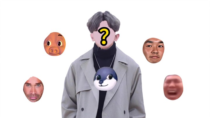Kunkun can’t find his face anymore. Can you help him?