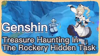Treasure Haunting In The Rockery Hidden Task