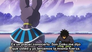 La Reacción de Bills tras CONOCER a Broly por primera vez - Dragon Ball Super Hero Película