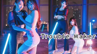 【巫小萤&赤闇yuto】♠Trouble Maker❤百合作