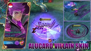 ALUCARD VILLAIN SKIN SCRIPT FULL EFFECT - MOBILE LEGENDS