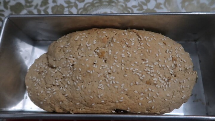 Roti Oatmeal Sehat tanpa gula, mentega, susu, telur