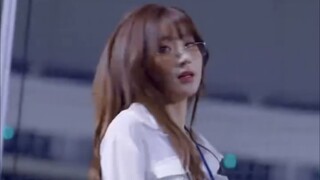 正面直拍 UP&DOWN 李珠珢 眼镜OL制服