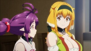 Sherry gets shocked by seeing Michio's power | Isekai Meikyuu de Harem wo Episode 11