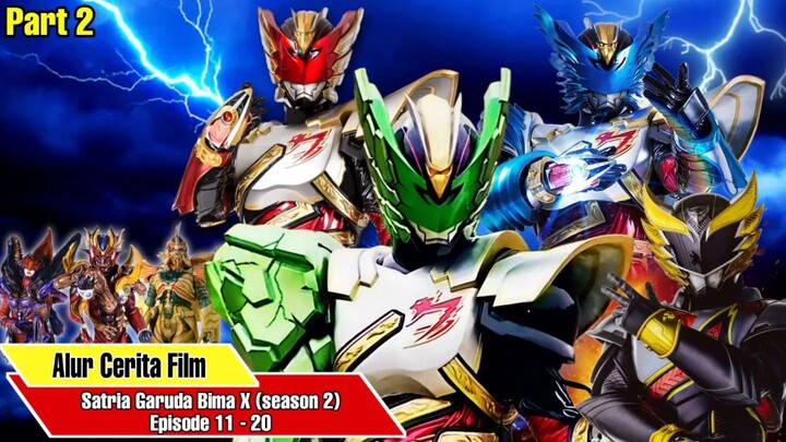 EVOLUSI DRACONER KEKUATAN PHANTOM WEAPON - Alur Cerita Satria Garuda Bima X (Part 2)