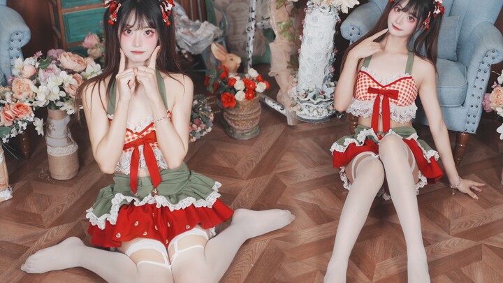 【Muzi】Ekor Kuda Ganda Rasa Stroberi～Tarian Jalan Santai yang Enerjik【tell me】