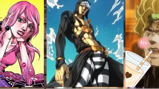 تصنيف الشخصيات المفضلة لدى مُنشِئي محتوى JoJo: