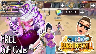 Level 35 FREE Gift Codes! How Many SSR Heroes Are We Going To Get? ONE Piece Burning Will