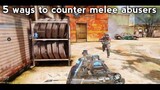5 ways to counter melee abusers in CODM