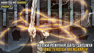 Ketika Adonis Ngamuk‼️Membuat Setengah Dari Peradaban Manusia Musnah‼️Hametsu No Oukoku Episode 3