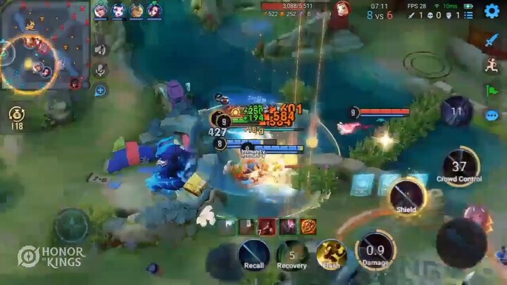 Honor of Kings - Oceanfury Lu Bu (Grandmaster)