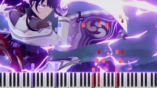 [ Genshin Impact ] Demo Karakter "Shogun Raiden - Jodo Judgment" Piano
