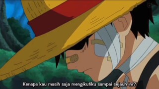 kasian luffy😢