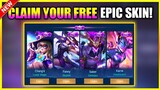 CLAIM AND GET YOUR FREE EPIC SKIN IN NEW EVENT 2021!! || MOBILE LEGENDS BANG BANG