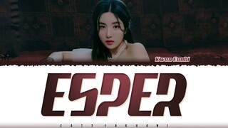 KWON EUN BI (권은비) - 'ESPER' Lyrics [Color Coded_Han_Rom_Eng]