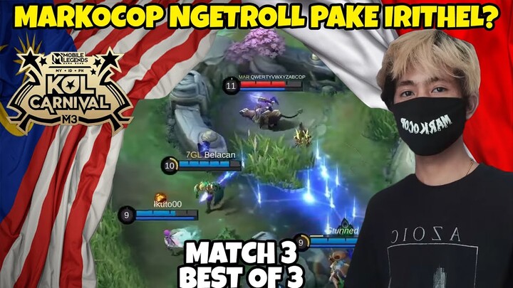 MARKOCOP IRITEL?? INI BECANDA APA GIMANA COY!! INDONESIA VS MALAYSIA MATCH 3