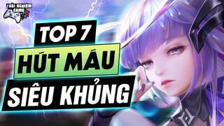 VÔ DỤNG Top 7 Tướng Hút Máu Chấp luôn Gà Rán Bỏ Sách thôi | TNG