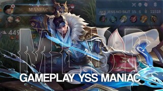 MLBB Gameplay Yin sun sin Maniac