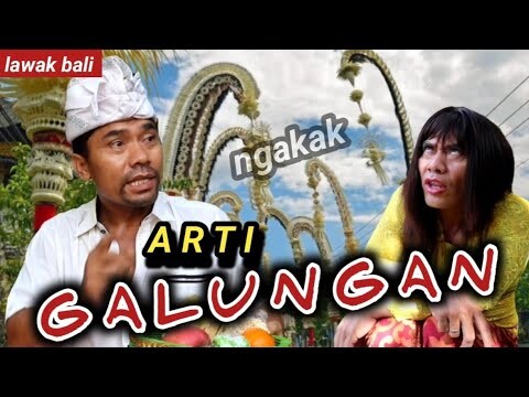 Lawak bali lucu, edisi Galungan - tut bradut
