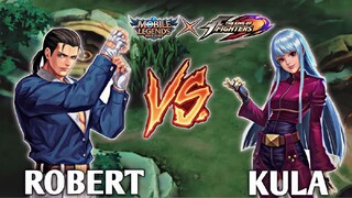 KING OF FIGTHERS MOBILE LEGENDS COLLAB | ROBERT V.S KULA ( 4K Resolution)