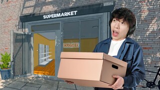 Starting from scratch! I decided to open a supermarket!