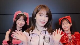 [Miyawaki Sakura] Khiêu vũ cùng đồng đội cũ "HOT+BoubleFIGHT+かがみ" Murakawa Hikyo và Tsukiatsu Amane 