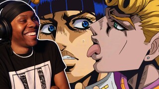 Reacting To JoJo's BIZARRE ADVENTURE Golden Wind Abridged Episode 1