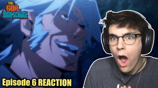 MORI'S GRANDPA IS AWESOME!! The God of Highschool Anime: Episode 6 BLIND REACTION