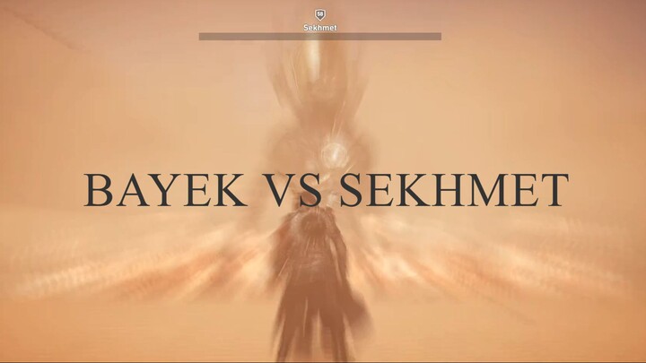 BOSS FIGHT | Assassin's Creed Origins: Bayek VS Sekhmet, Goddess of War