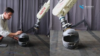 Mimic with IR Tracker on Nachi | Nordbo Robotics