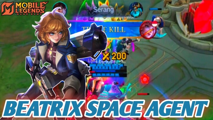 GAMEPLAY BEATRIX.      SPACE AGENT.          MARKSMAN LAWAS, DAMAGE MODERN!