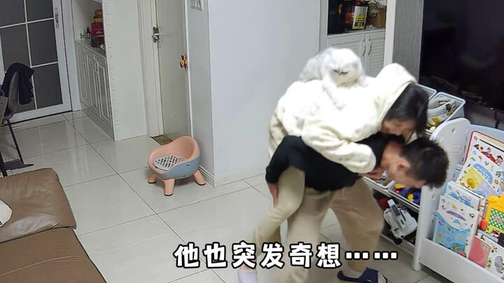 Hahahaha, xếp chồng lên nhau dễ thương quá