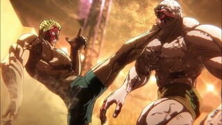 Wakatsuki Vs Julius - Kengan Ashura Battle| Engsub [4K 60FPS]