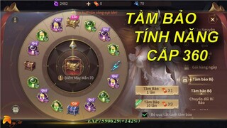 Tầm Bảo tính năng cấp 360 đốt ngọc điểm ntn để úp Bộ | Mu Vượt Thời Đại