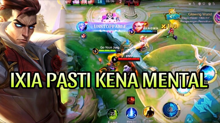 IXIA PASTI KENA MENTAL