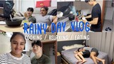 a RAINY DAY in our lives| Korea VLOG | making Korean food to eat on a rainy day| ambw 국제커플