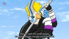 Boruto Otsutsuki Mode gunakan tebasan beruntun | Boruto Two Blue Vortex Part 557