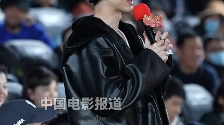 Bai Jingting panggil Han Han pengen bikin Film “Laju Cepat 3” #Bai Jingting hadir di gala premier fi